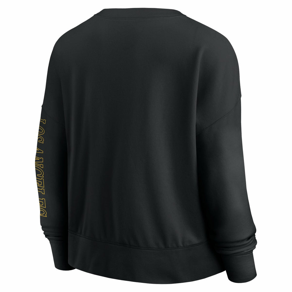 Los Angeles Lakers Women's Oversized Game Day Pullover Sweatshirt - Black | Fanatics discount