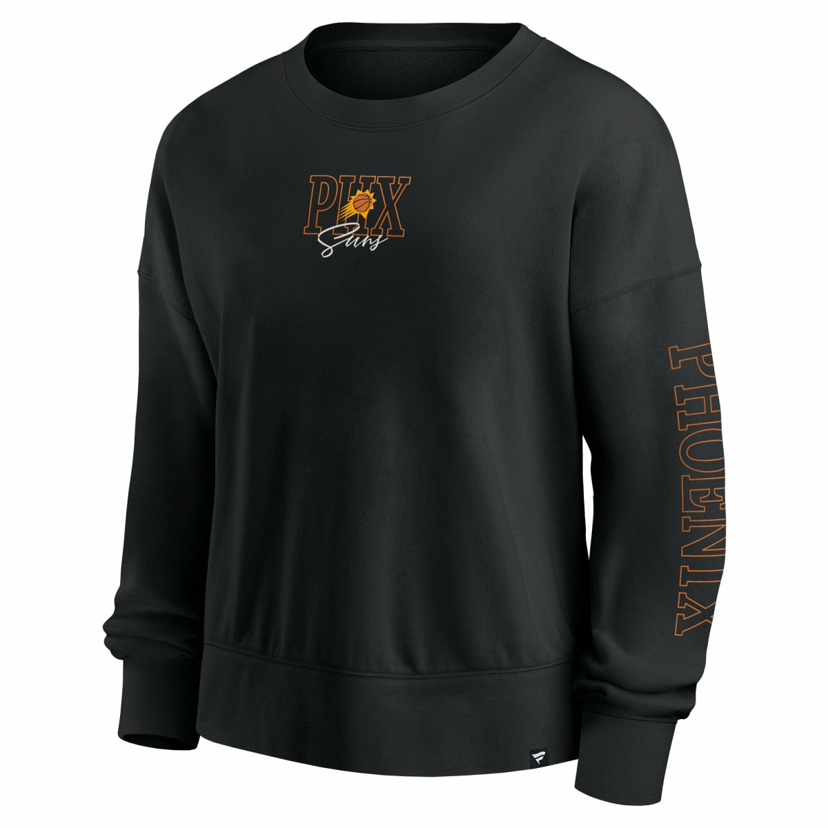 Phoenix Suns Women's Oversized Game Day Pullover Sweatshirt - Black | Fanatics online