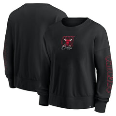 Chicago Bulls Women's Oversized Game Day Pullover Sweatshirt - Black | Fanatics on sale