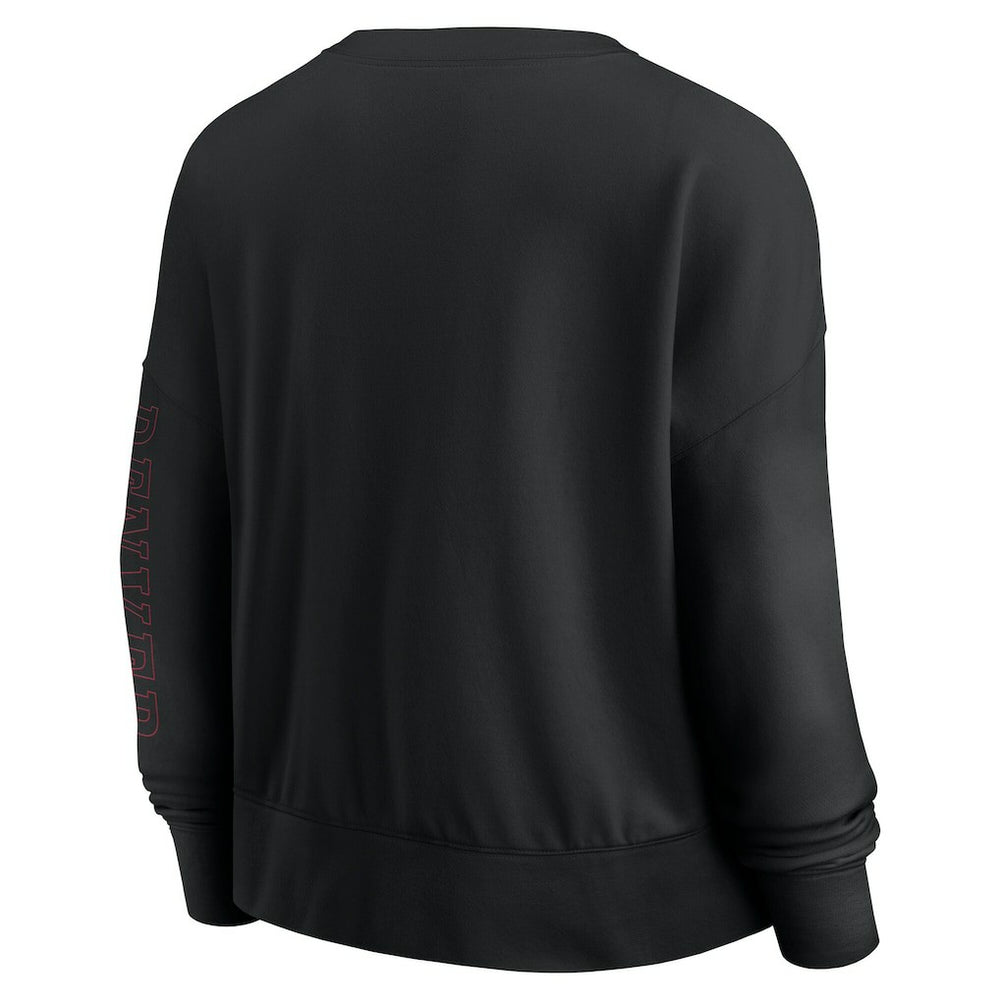 Chicago Bulls Women's Oversized Game Day Pullover Sweatshirt - Black | Fanatics on sale