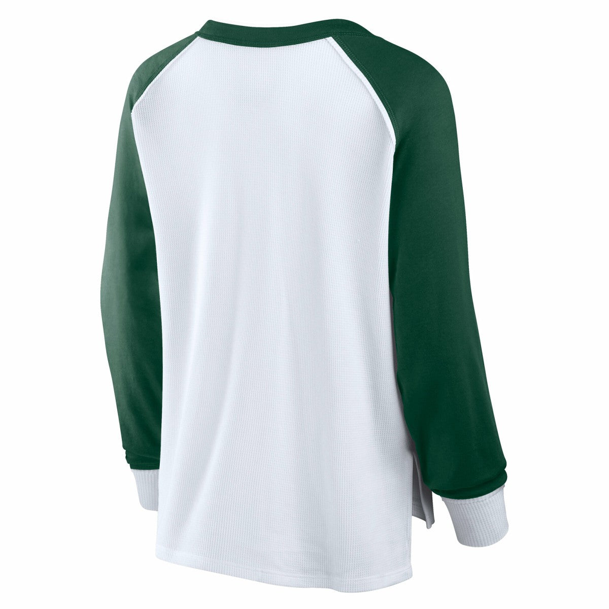 Milwaukee Bucks Women's Open Lane Waffle Long Sleeve V-Neck T-Shirt - White | Fanatics sale