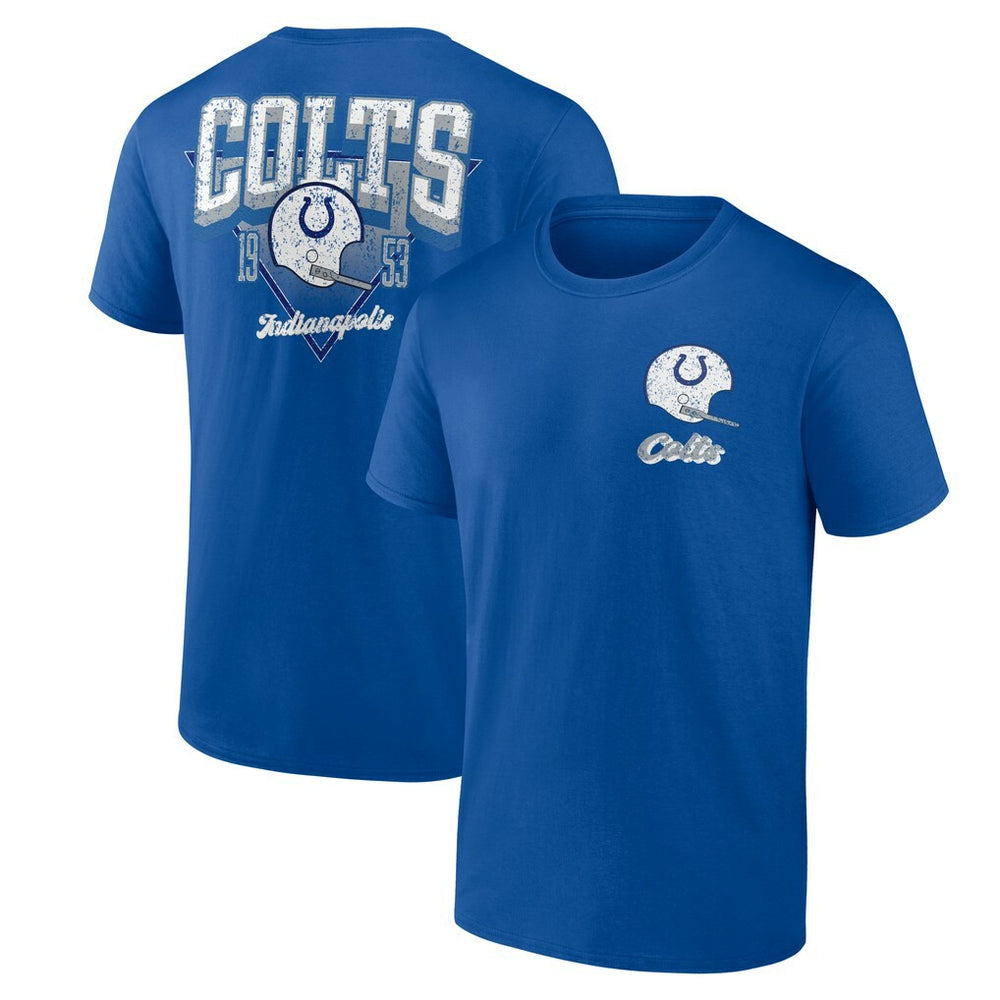 Indianapolis Colts Never Over T-Shirt - Royal outlet