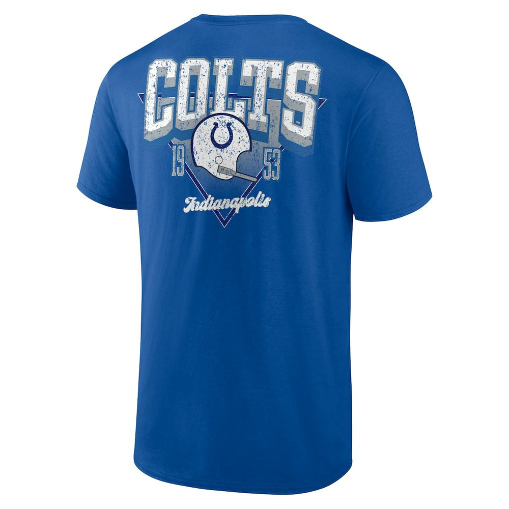 Indianapolis Colts Never Over T-Shirt - Royal outlet