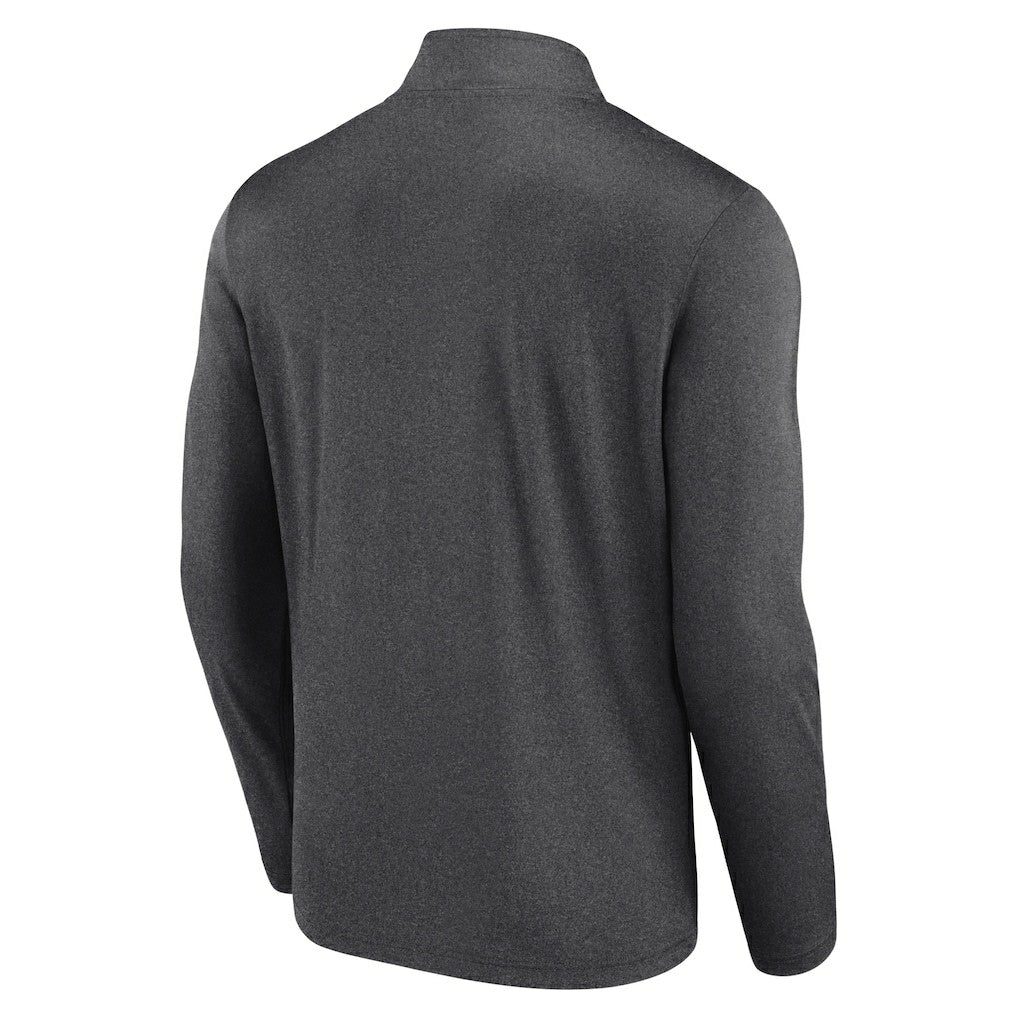 Jacksonville Jaguars Head-to-Head Quarter-Zip Pullover - Charcoal sale