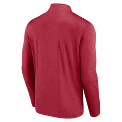 San Francisco 49ers Head-to-Head Quarter-Zip Pullover - Scarlet on sale
