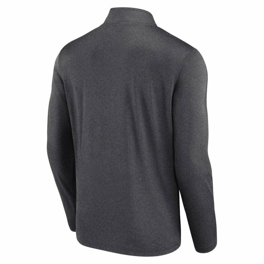New York Jets Head-to-Head Quarter-Zip Pullover - Heather Charcoal outlet