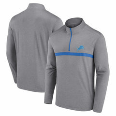 Detroit Lions Head-to-Head Quarter-Zip Pullover - Gray cheap