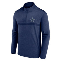 Dallas Cowboys Head-to-Head Quarter-Zip Pullover - Navy discount