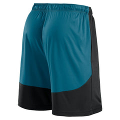 Jacksonville Jaguars Launch Shorts - Black/Teal cheap