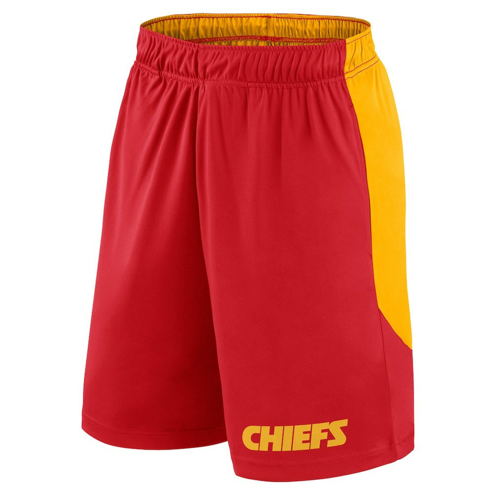 Kansas City Chiefs Launch Shorts - Red/Gold discount