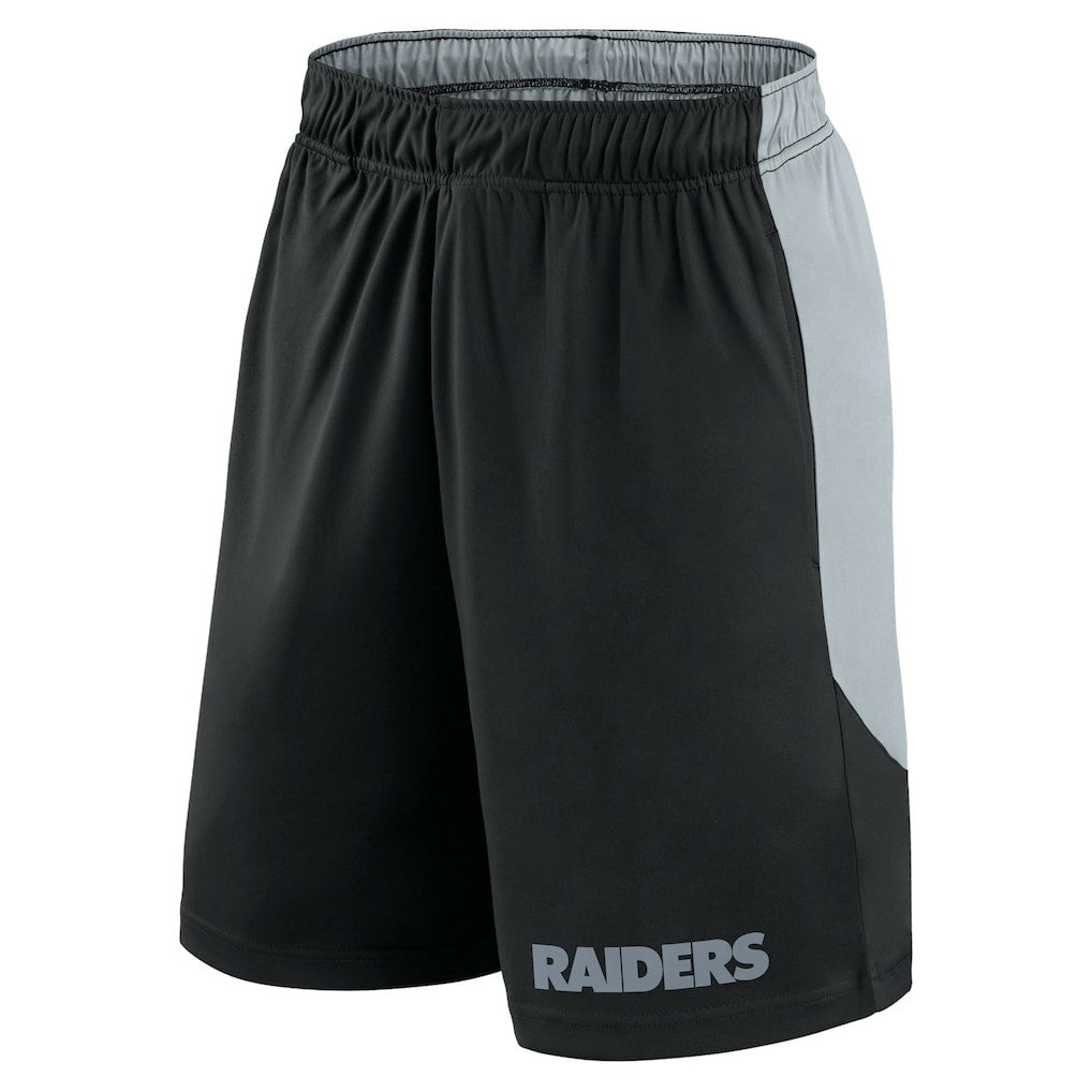 Las Vegas Raiders Launch Shorts - Black/Silver online