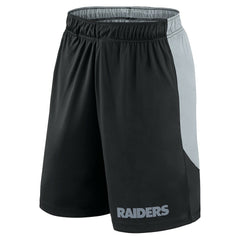 Las Vegas Raiders Launch Shorts - Black/Silver online