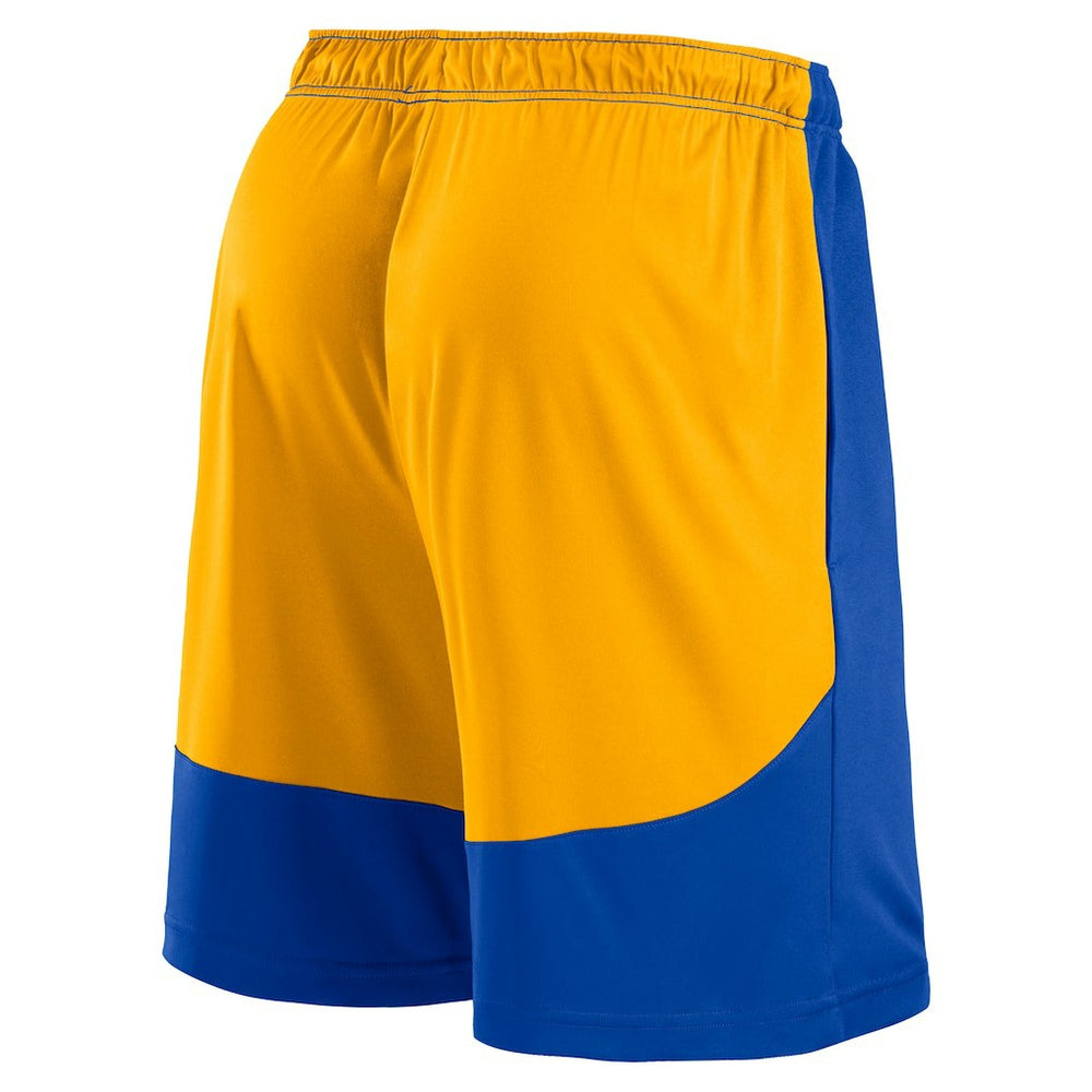 Los Angeles Rams Launch Shorts - Royal/Gold online