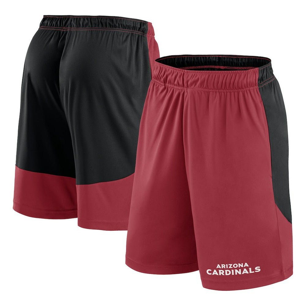 Arizona Cardinals Launch Shorts - Cardinal/Black sale