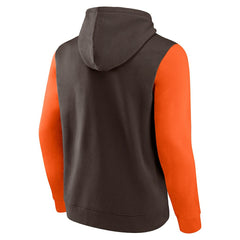 Cleveland Browns Fleece Pullover Hoodie - Brown sale
