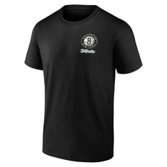 Brooklyn Nets Logo Athletic Never Over T-Shirt - Black discount
