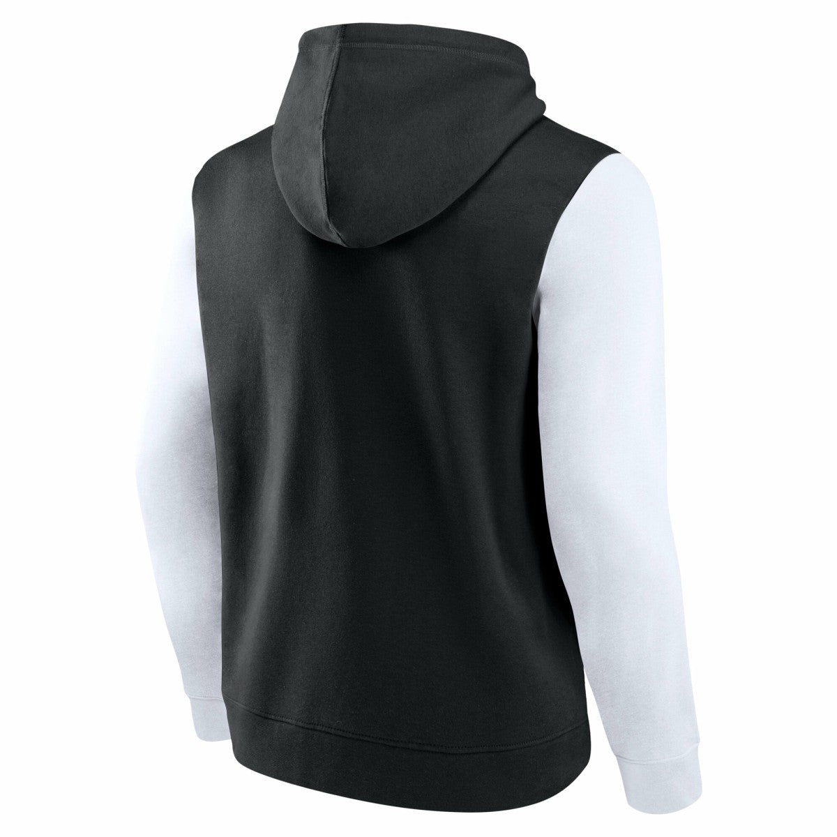 Utah Jazz Logo Athletic Outline Colorblock Pullover Hoodie - Black discount