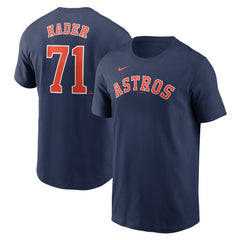 Josh Hader Houston Astros Fuse Name & Number T-Shirt - Navy | Nike