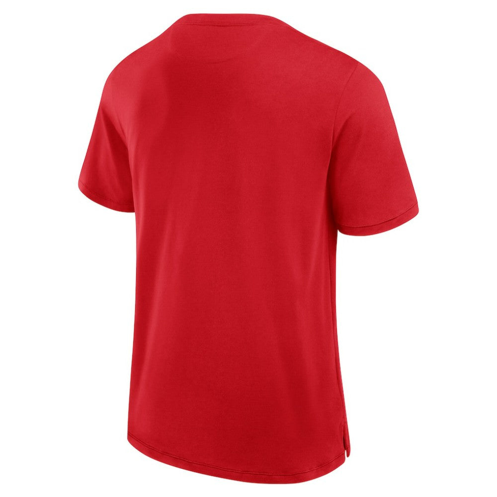 New Jersey Devils Fanatics Elevated Pima T-Shirt Red