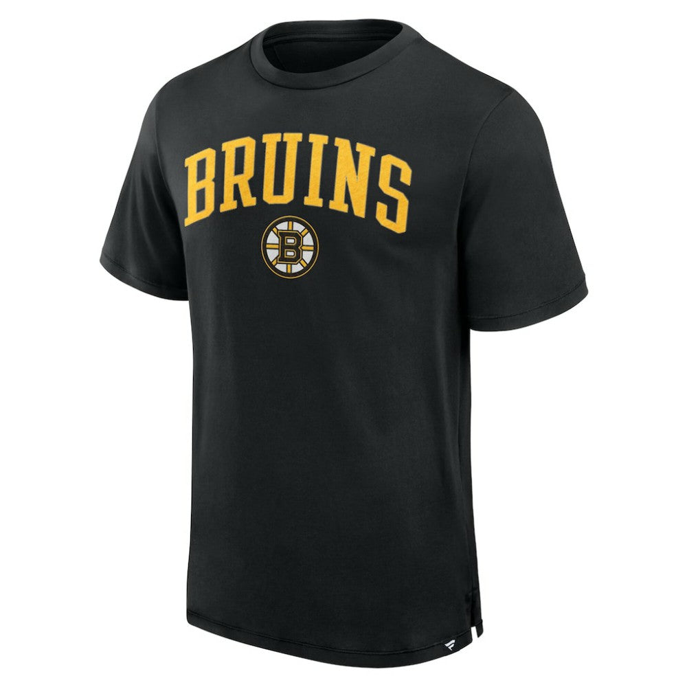 Boston Bruins Fanatics Elevated Pima T-Shirt Black