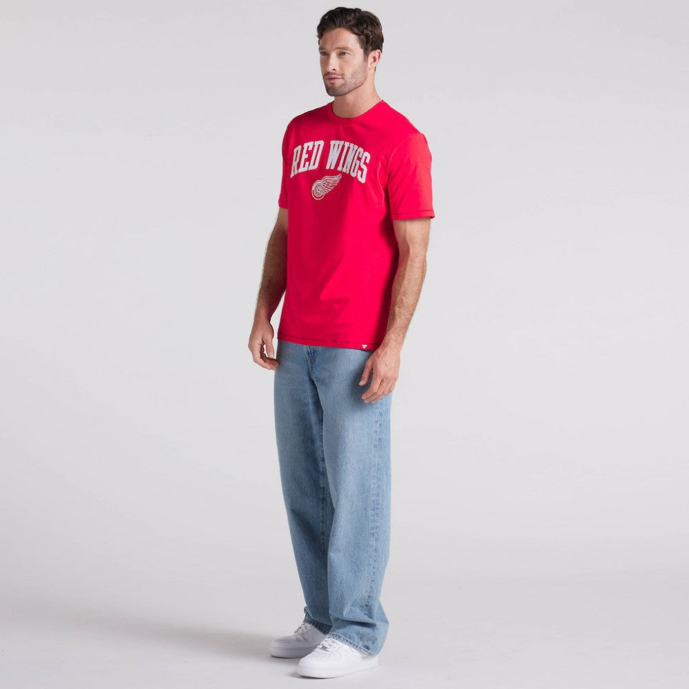 Detroit Red Wings Fanatics Elevated Pima T-Shirt Red