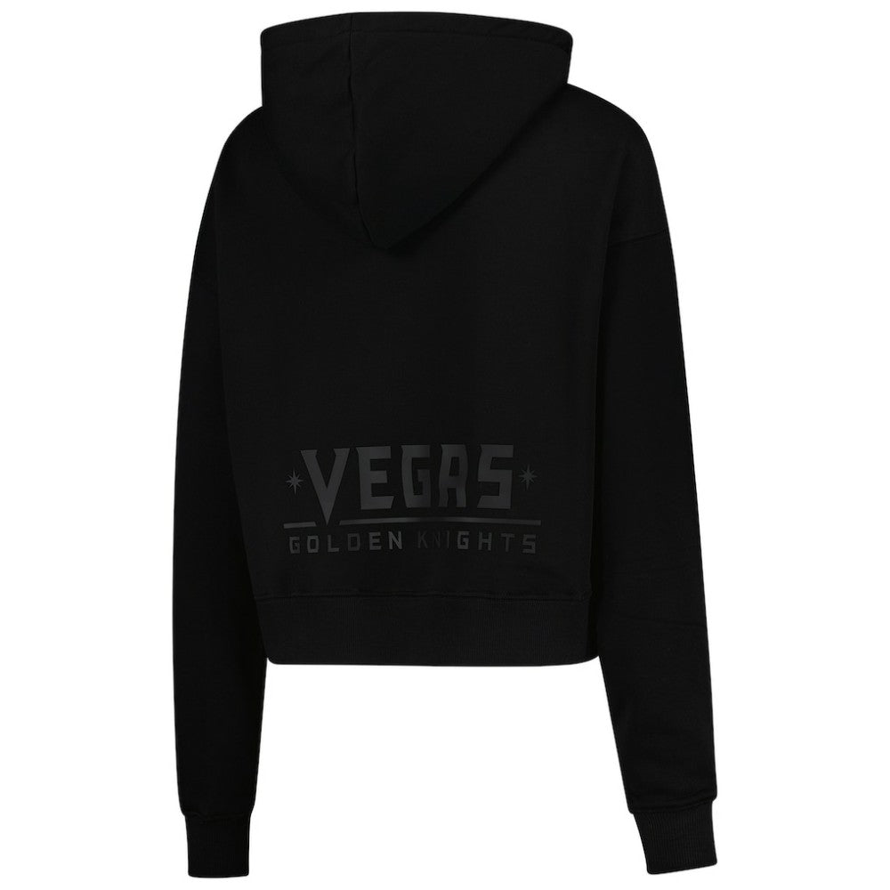 Vegas Golden Knights Pro Standard Women's Jewels Cropped Pullover Hoodie Black