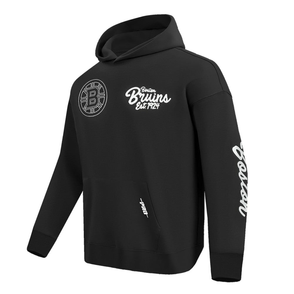 Boston Bruins Pro Standard Paint the City Pullover Hoodie Black