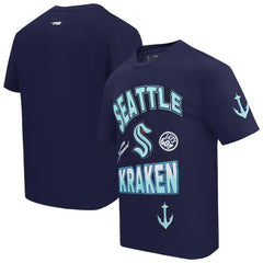 Seattle Kraken Pro Standard Turn It Up T-Shirt Deep Sea Blue