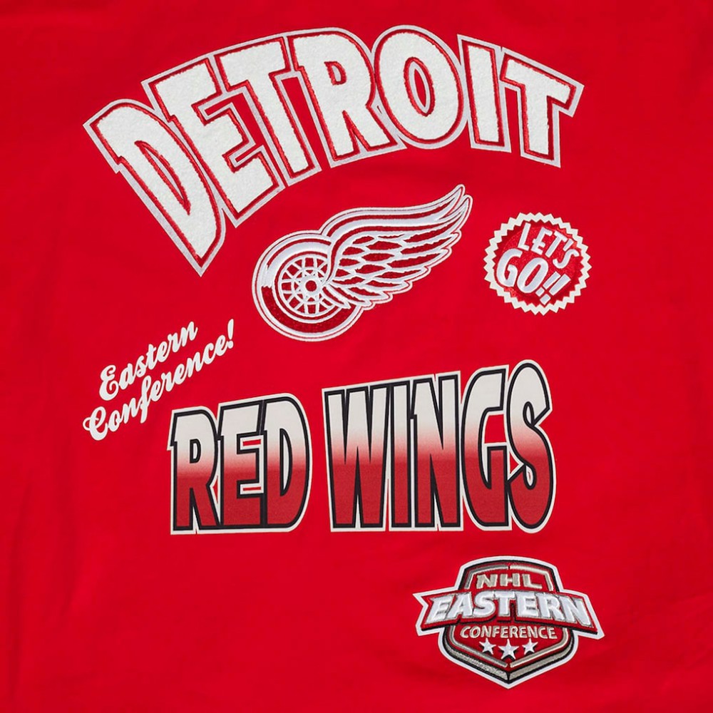 Detroit Red Wings Pro Standard Turn It Up T-Shirt Red