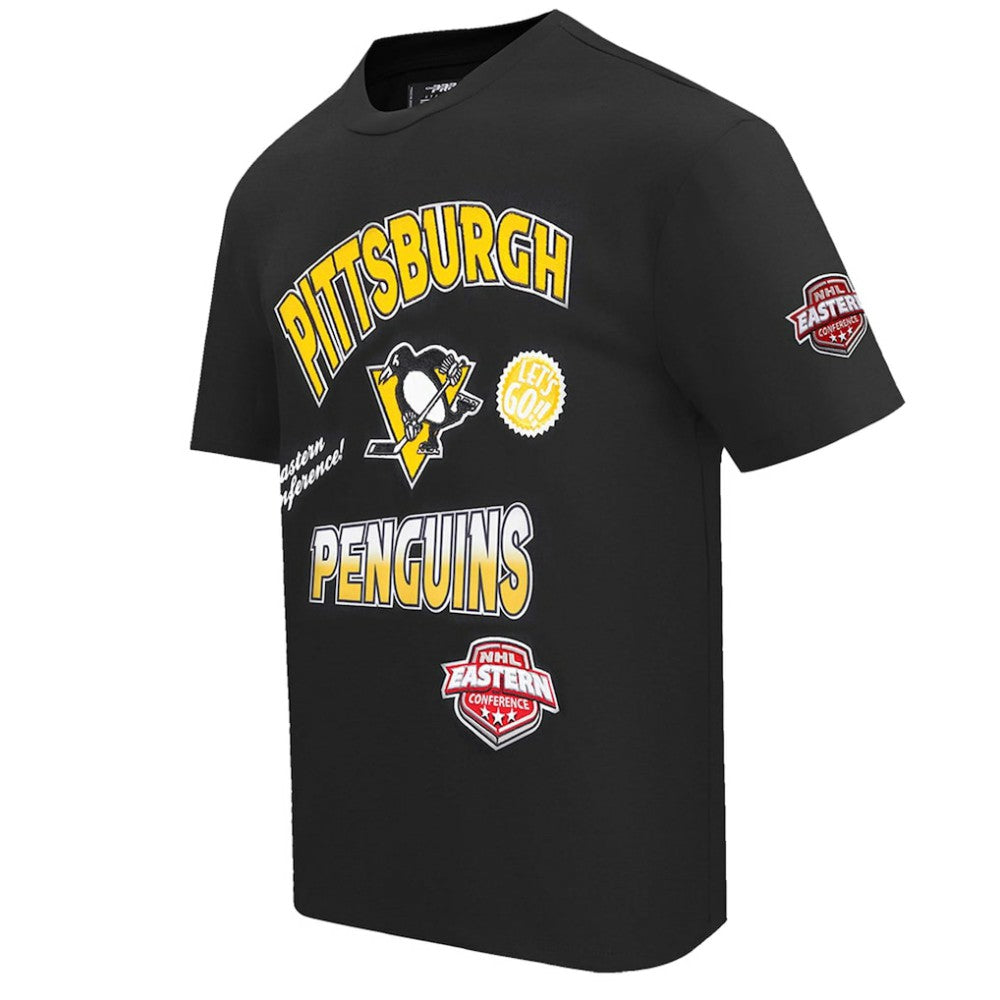 Pittsburgh Penguins Pro Standard Turn It Up T-Shirt Black