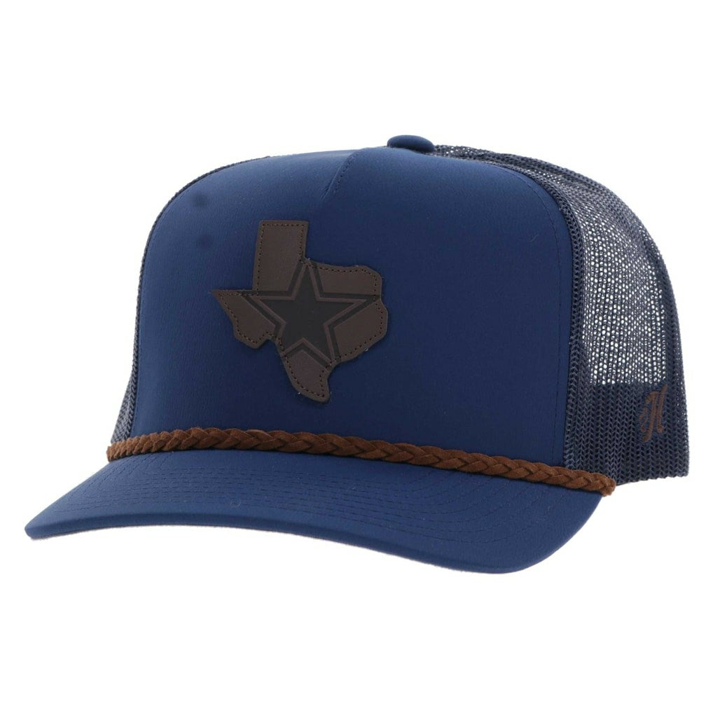 Dallas Cowboys HOOey State Patch Rope Trucker Adjustable Hat - Navy discount