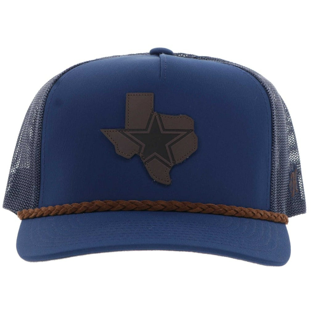 Dallas Cowboys HOOey State Patch Rope Trucker Adjustable Hat - Navy discount