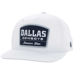Dallas Cowboys HOOey America's Team Adjustable Hat - White cheap
