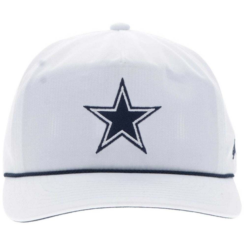 Dallas Cowboys HOOey Star Logo Rope Adjustable Hat - White outlet