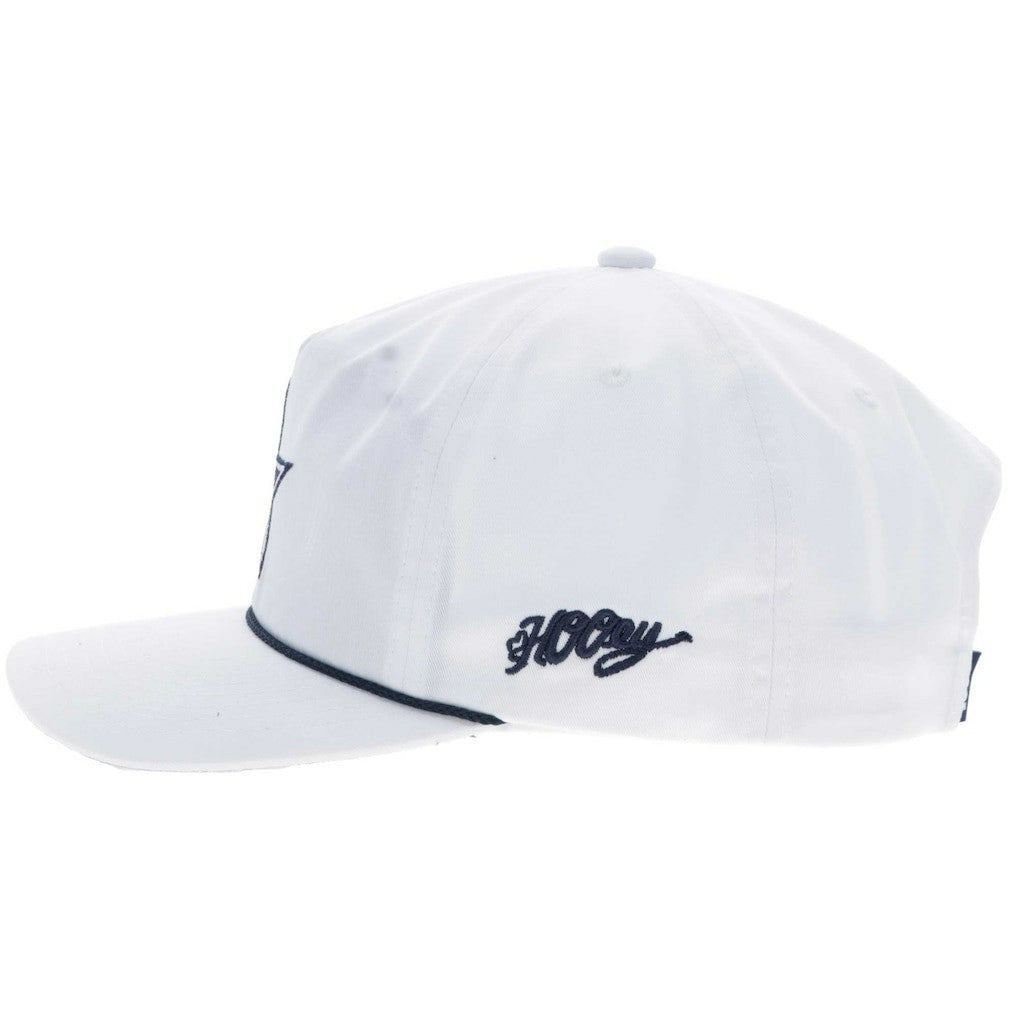 Dallas Cowboys HOOey Star Logo Rope Adjustable Hat - White outlet
