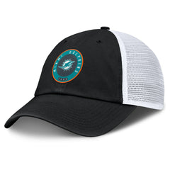 Miami Dolphins Averie Trucker Adjustable Hat - Black outlet