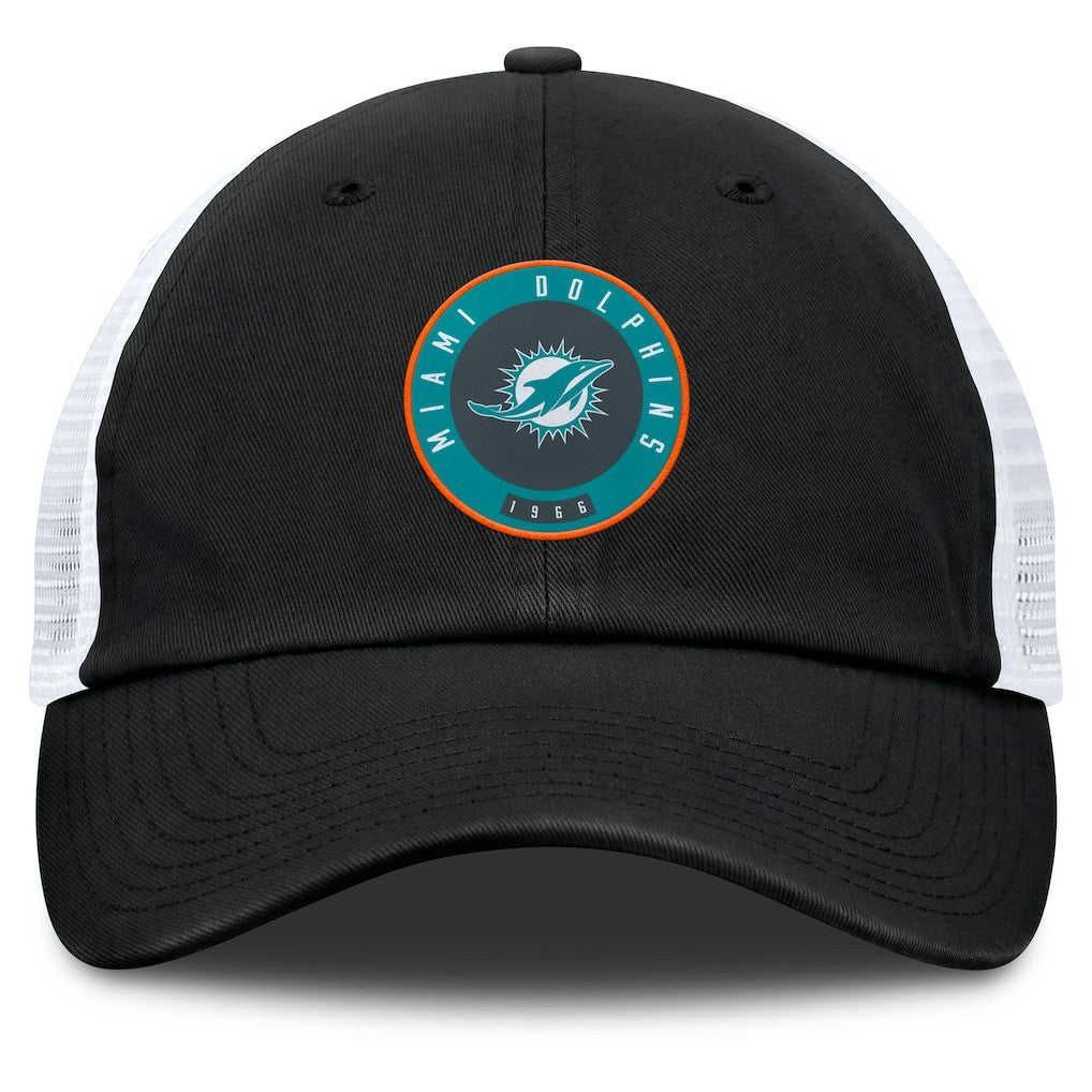 Miami Dolphins Averie Trucker Adjustable Hat - Black outlet