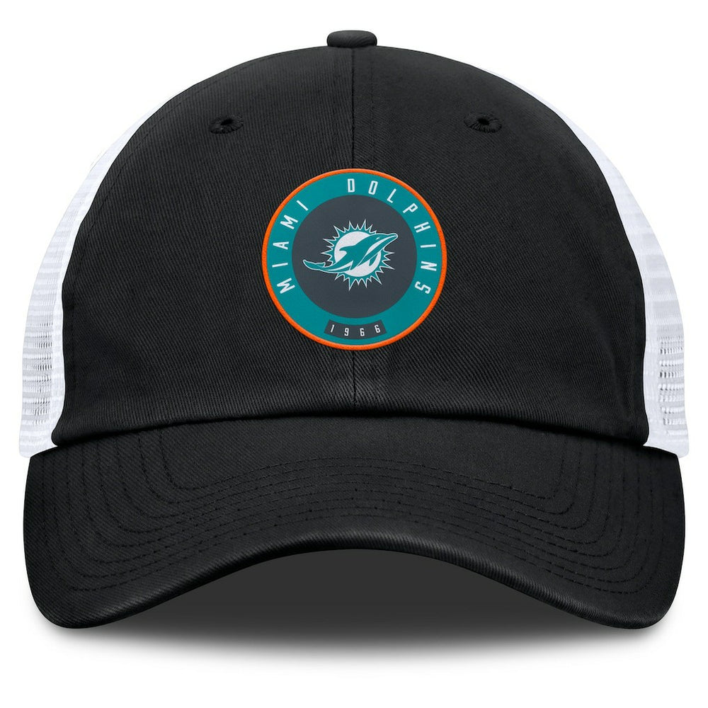 Miami Dolphins Averie Trucker Adjustable Hat - Black outlet