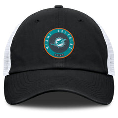 Miami Dolphins Averie Trucker Adjustable Hat - Black outlet
