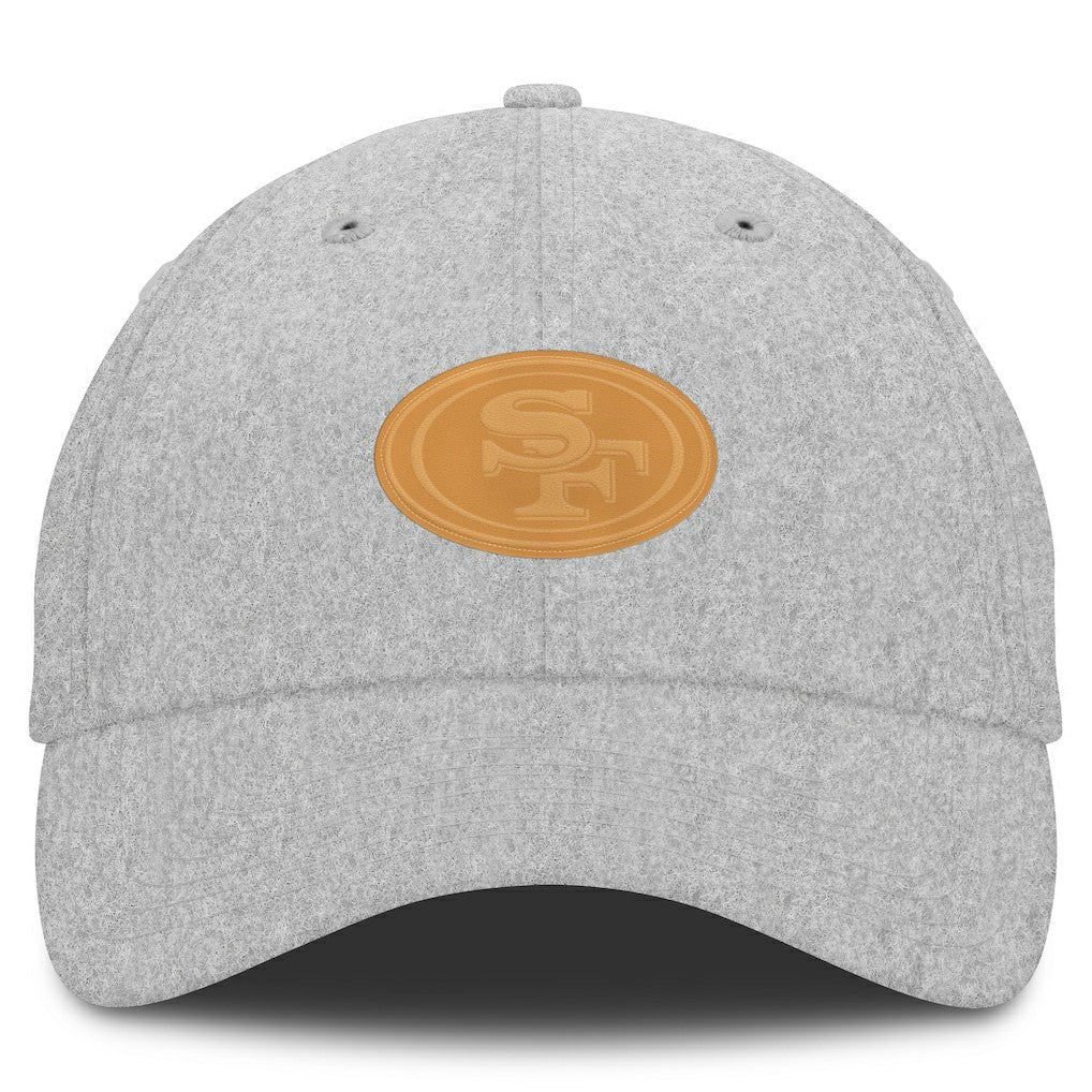 San Francisco 49ers Front Office Adjustable Hat - Heather Gray for sale