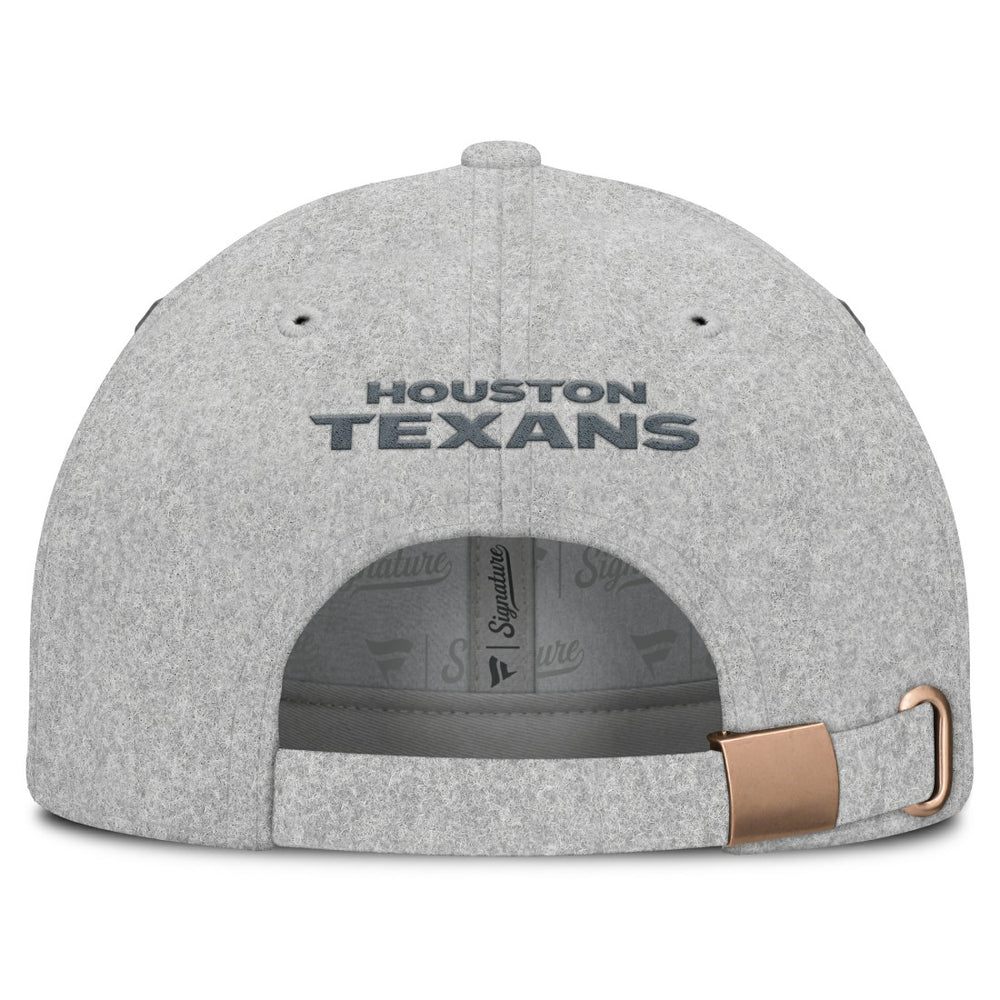 Houston Texans Front Office Adjustable Hat - Heather Gray sale