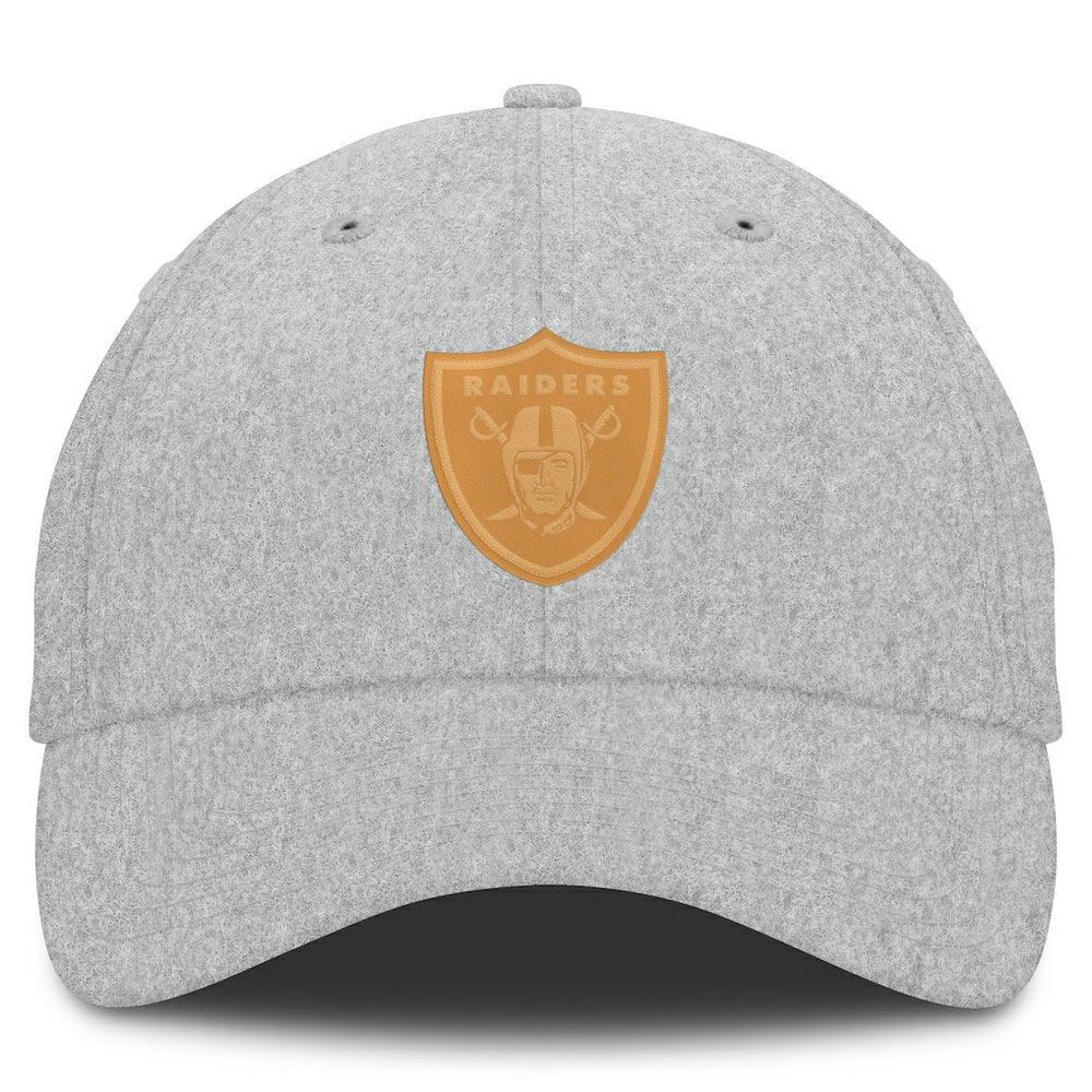 Las Vegas Raiders Front Office Adjustable Hat - Heather Gray cheap