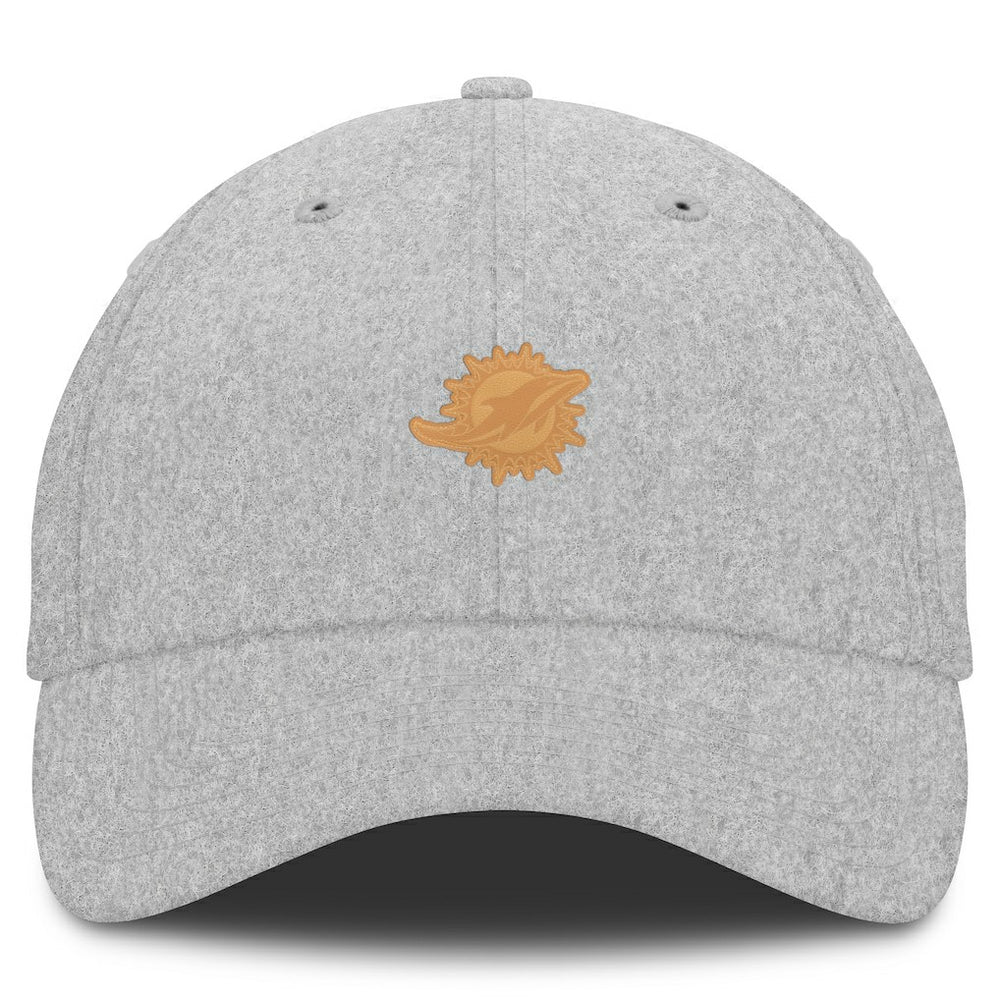 Miami Dolphins Front Office Adjustable Hat - Heather Gray cheap