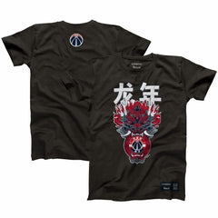 Washington Wizards Hyperfly Unisex Year of the Dragon Lunar New Year Collection T-Shirt - Heather Black cheap
