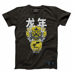 Utah Jazz Hyperfly Unisex Year of the Dragon Lunar New Year Collection T-Shirt - Heather Black for sale