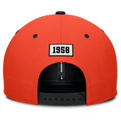 San Francisco Giants Cooperstown Collection Pro Performance Snapback Hat - Orange/Black | Nike