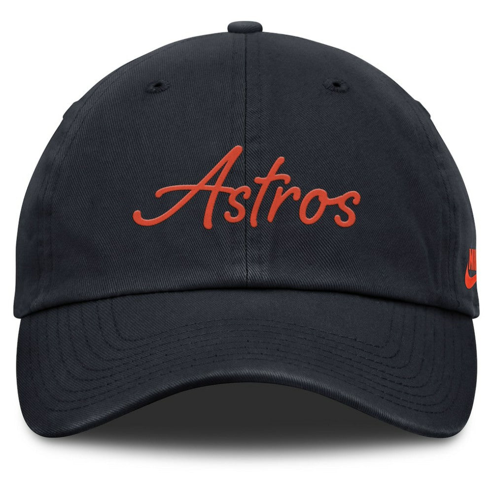 Houston Astros Women's Cooperstown Club Script Adjustable Hat - Navy | Nike