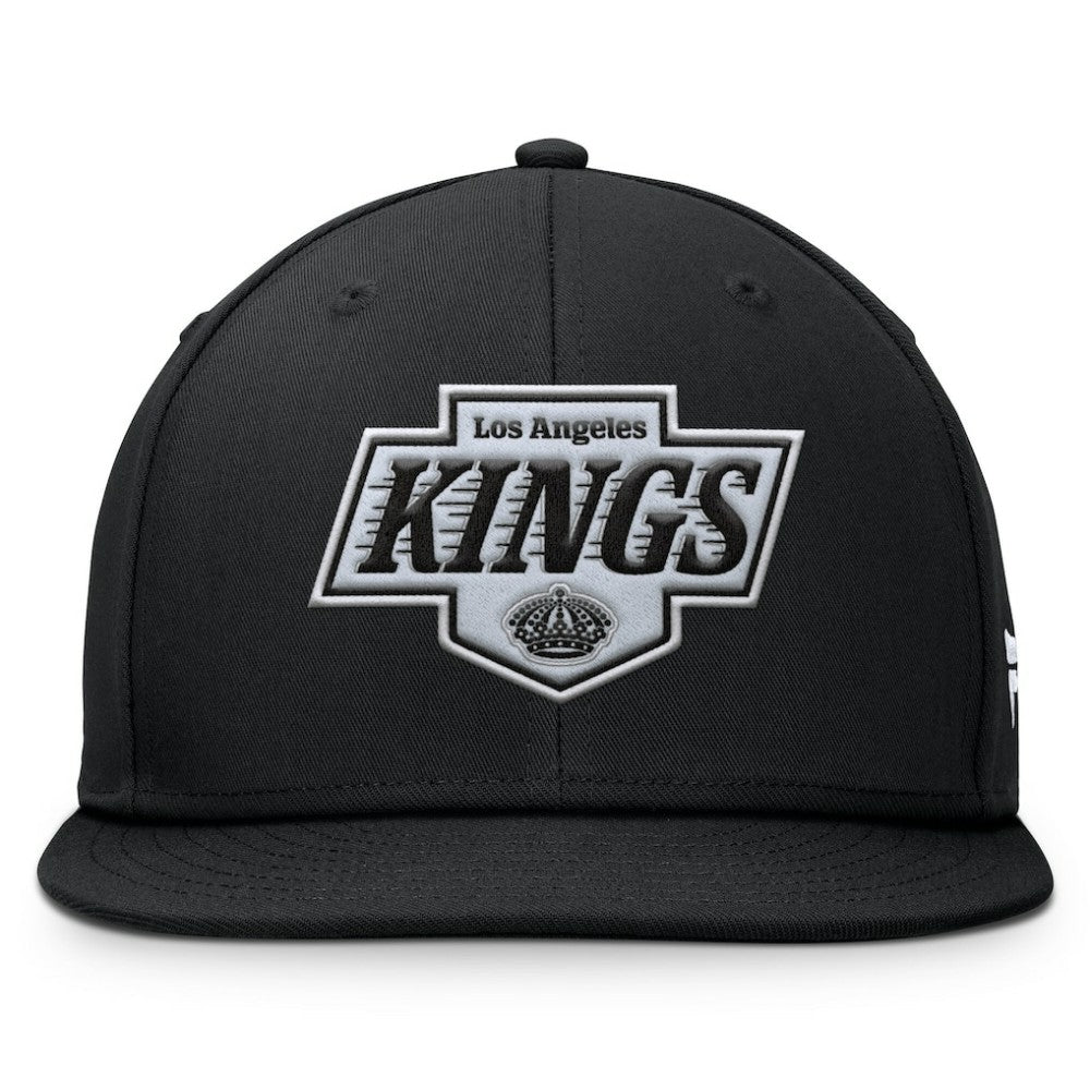 Los Angeles Kings Fanatics Primary Logo Snapback Hat Black