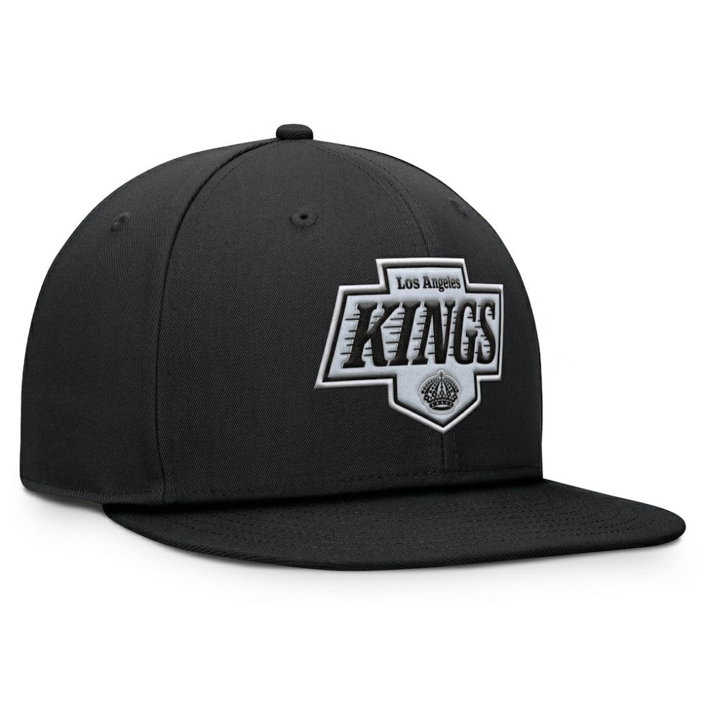 Los Angeles Kings Fanatics Primary Logo Snapback Hat Black