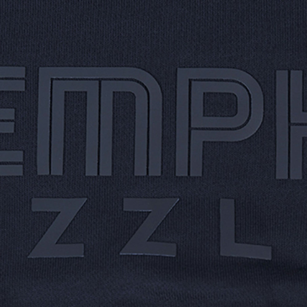 Memphis Grizzlies Pro Standard Women's Jewels Cropped Pullover Hoodie - Navy for sale